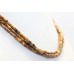 Necklace 3 Line Strand String Womens Beaded Jewelry Tiger's Eye Stone Beads B123